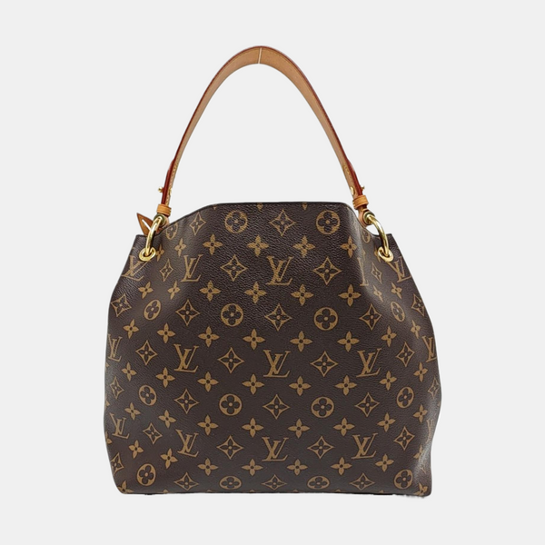 GRACEFUL TPM Monogram Coated Canvas Brown