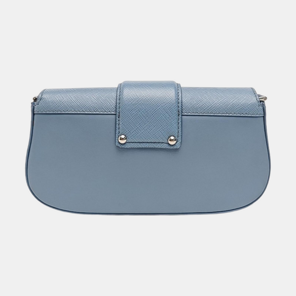 Sidonie Mini Saffiano Calfskin Blue