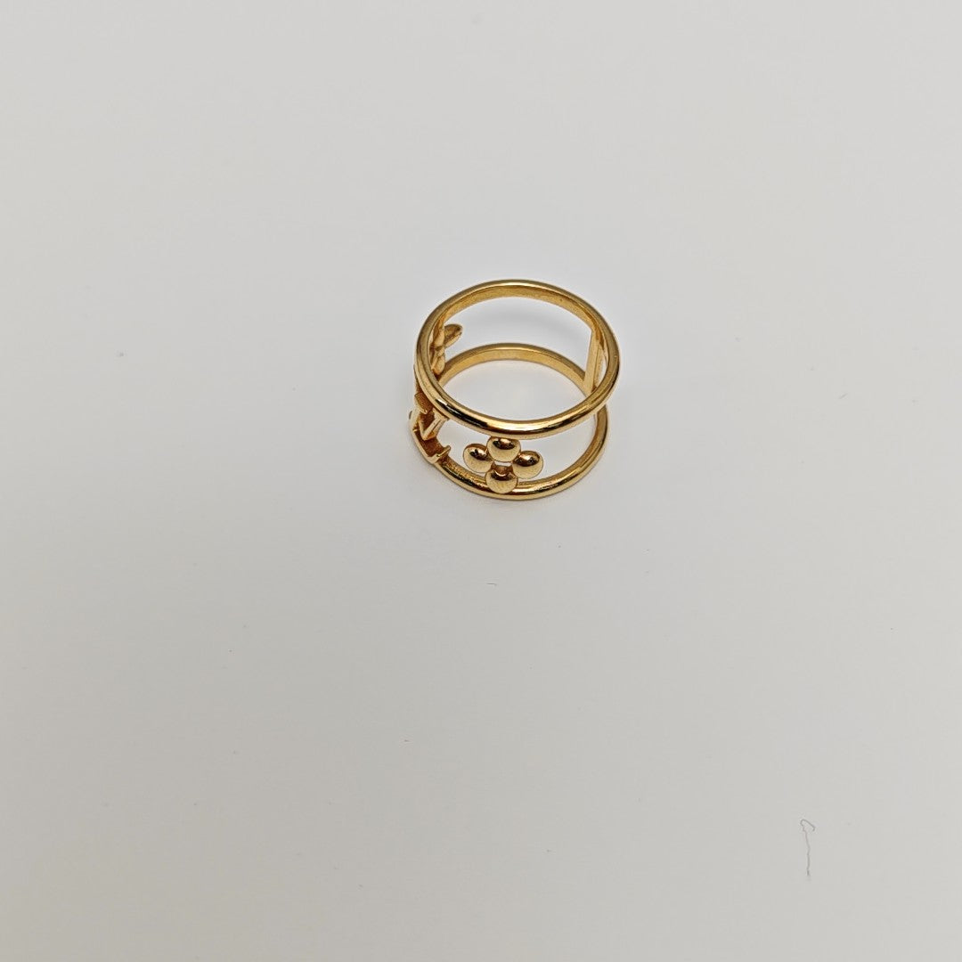 Metal Gold Ring EU 53