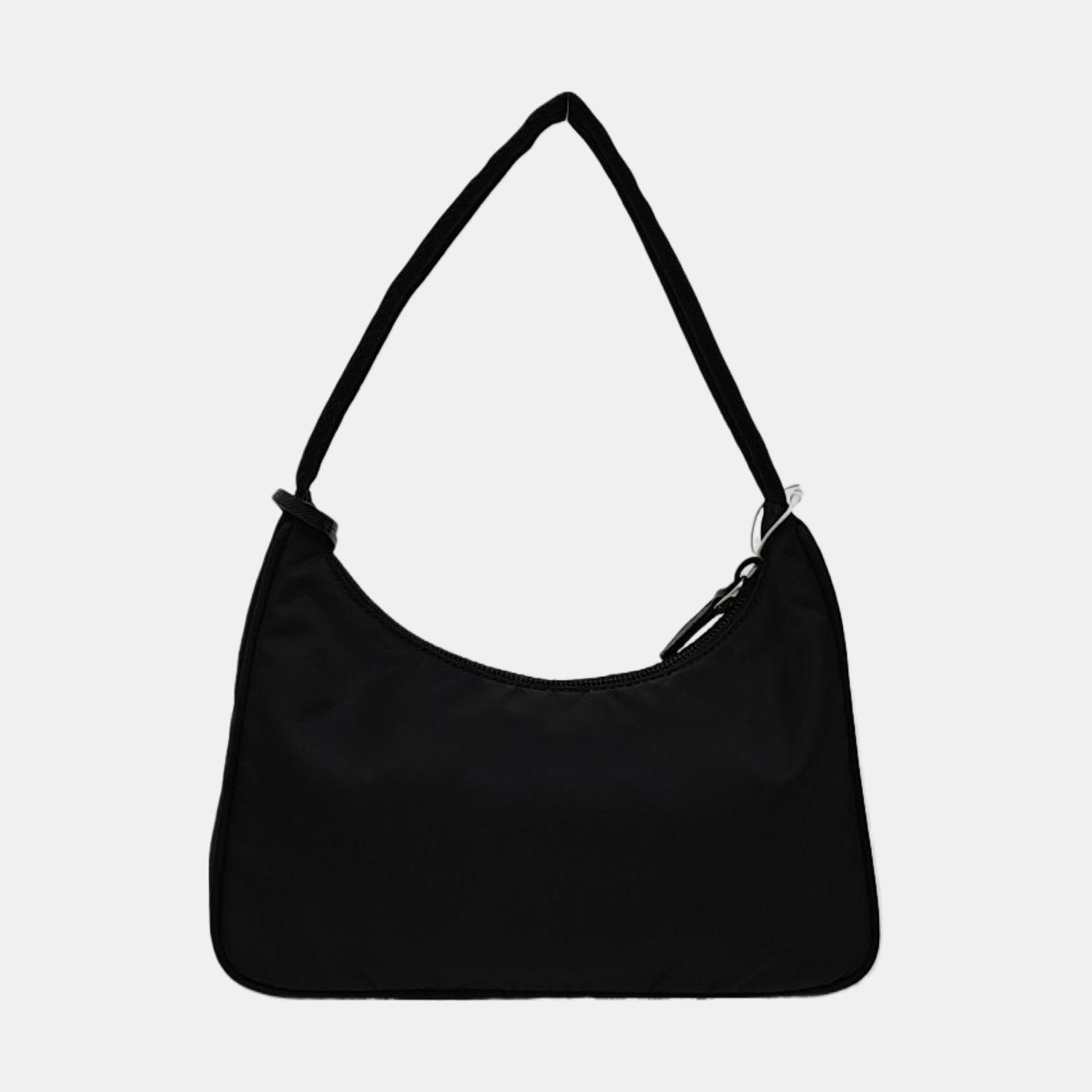Minibolso de nailon Re-Edition2000 negro