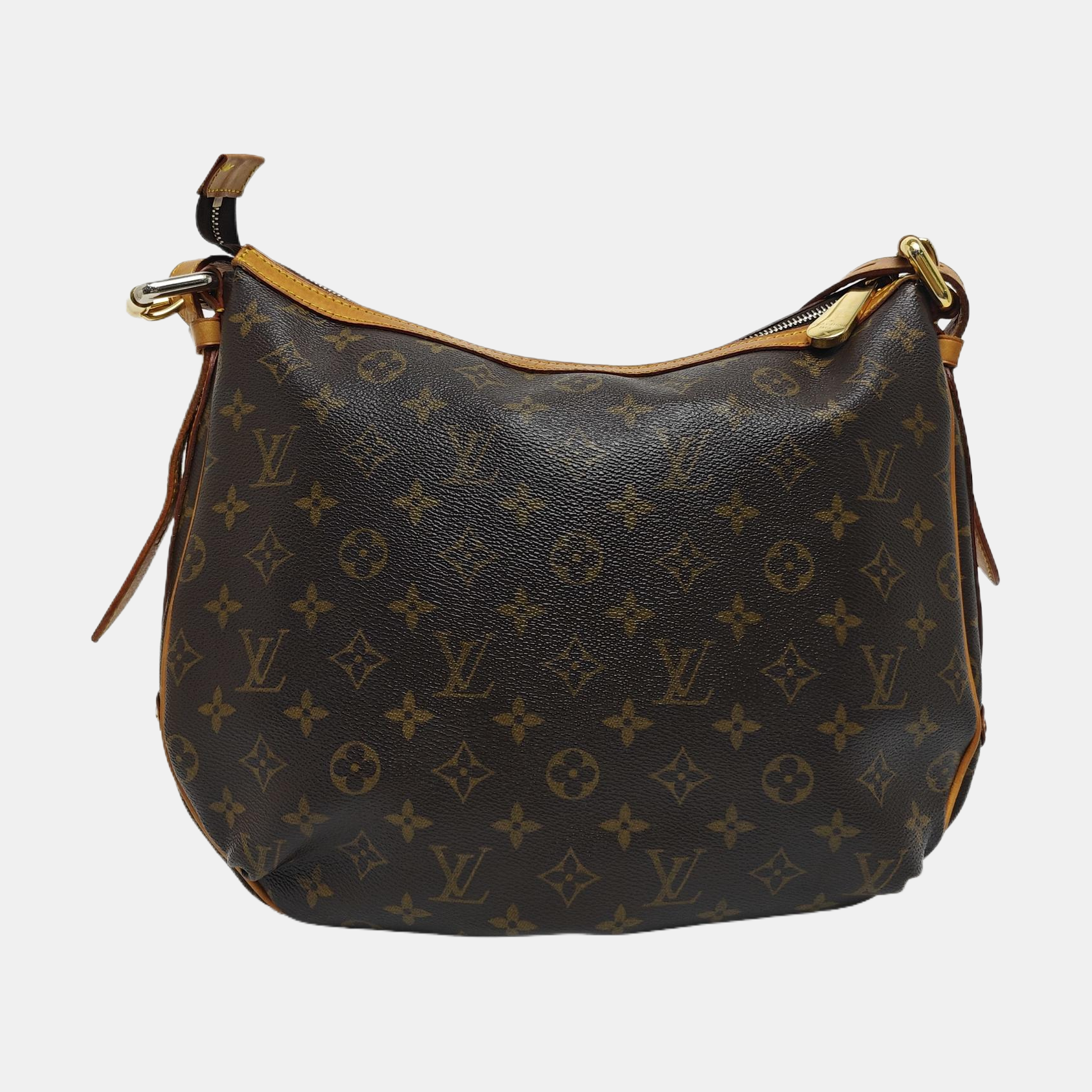TULUM GM Monogram Coated Canvas Brown