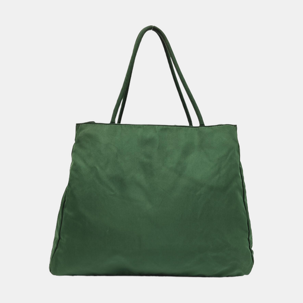 Nylon Tote Bag Green