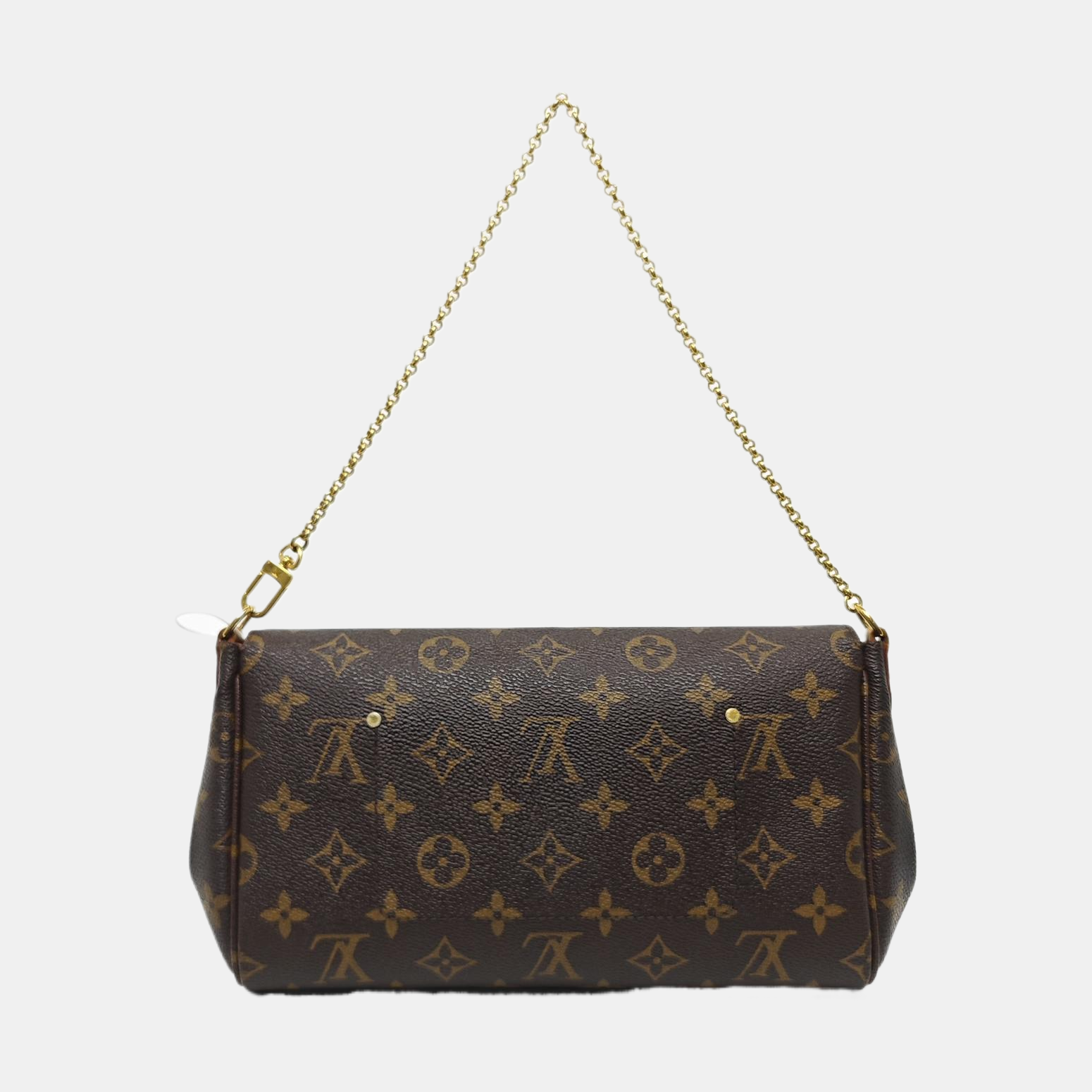 FAVORITE MM Monogram Coated Canvas Brown