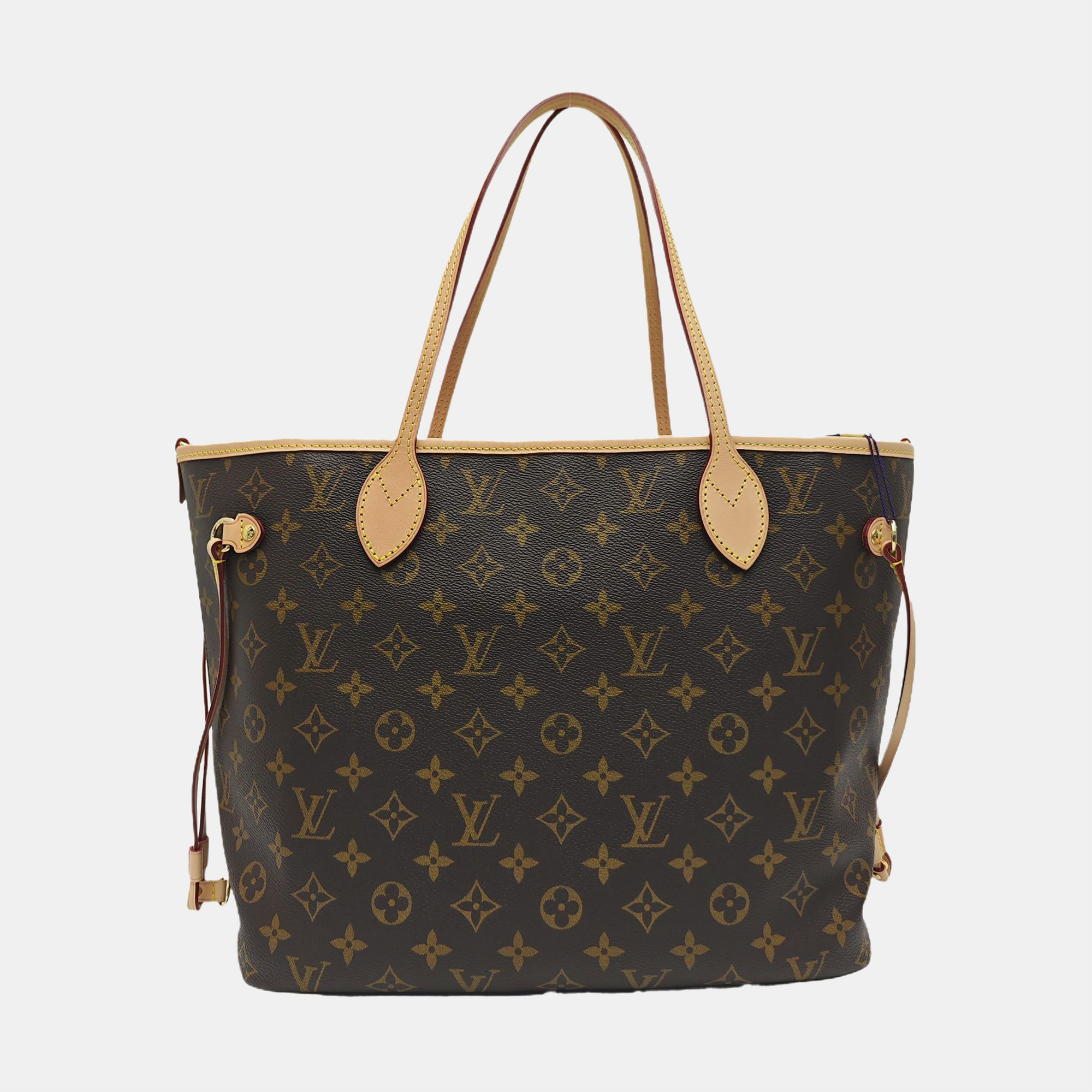 NEVERFULL INSIDE OUT MM Monogram Canvas Red