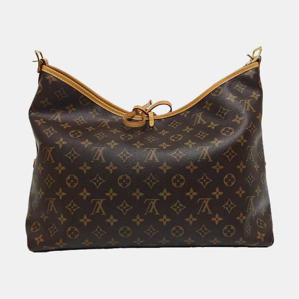CARRYALL MM Monogram Coated Canvas Brown