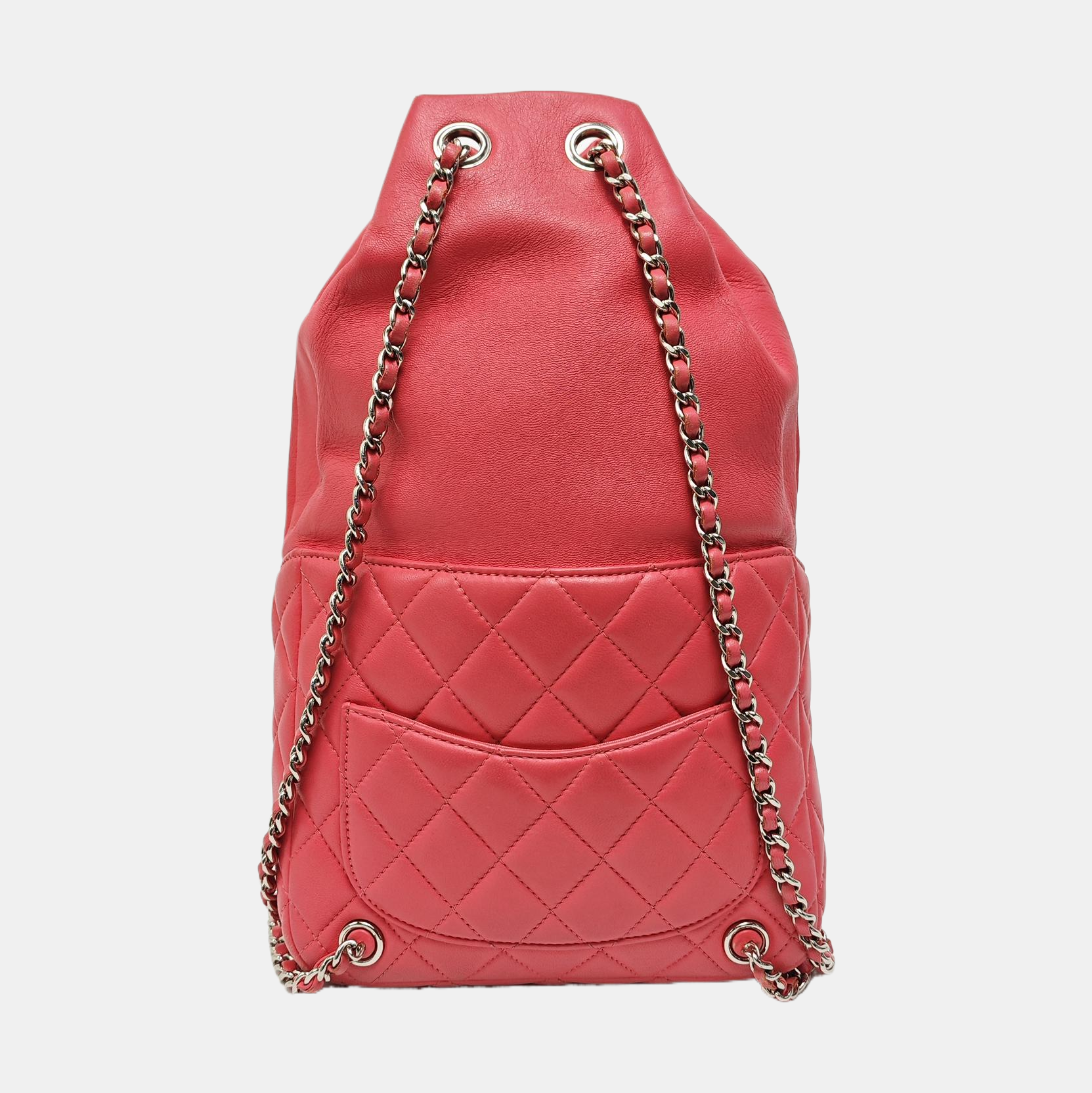 IN SEOUL Quilted Lambskin Red