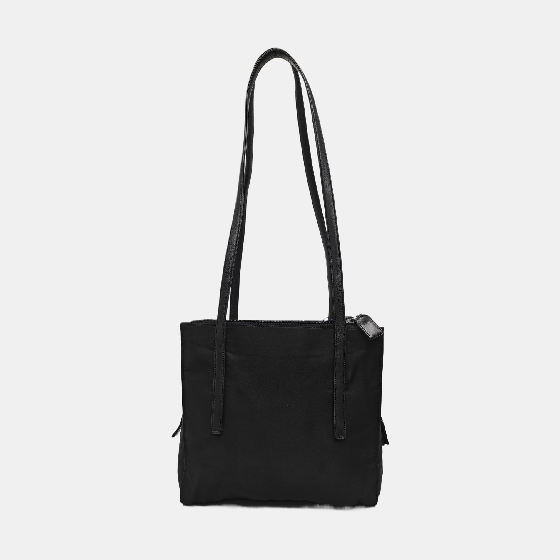 Nylon Tote Bag Black
