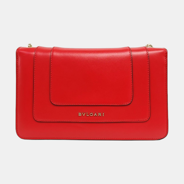 SERPENTI FOREVER Small Calfskin Red