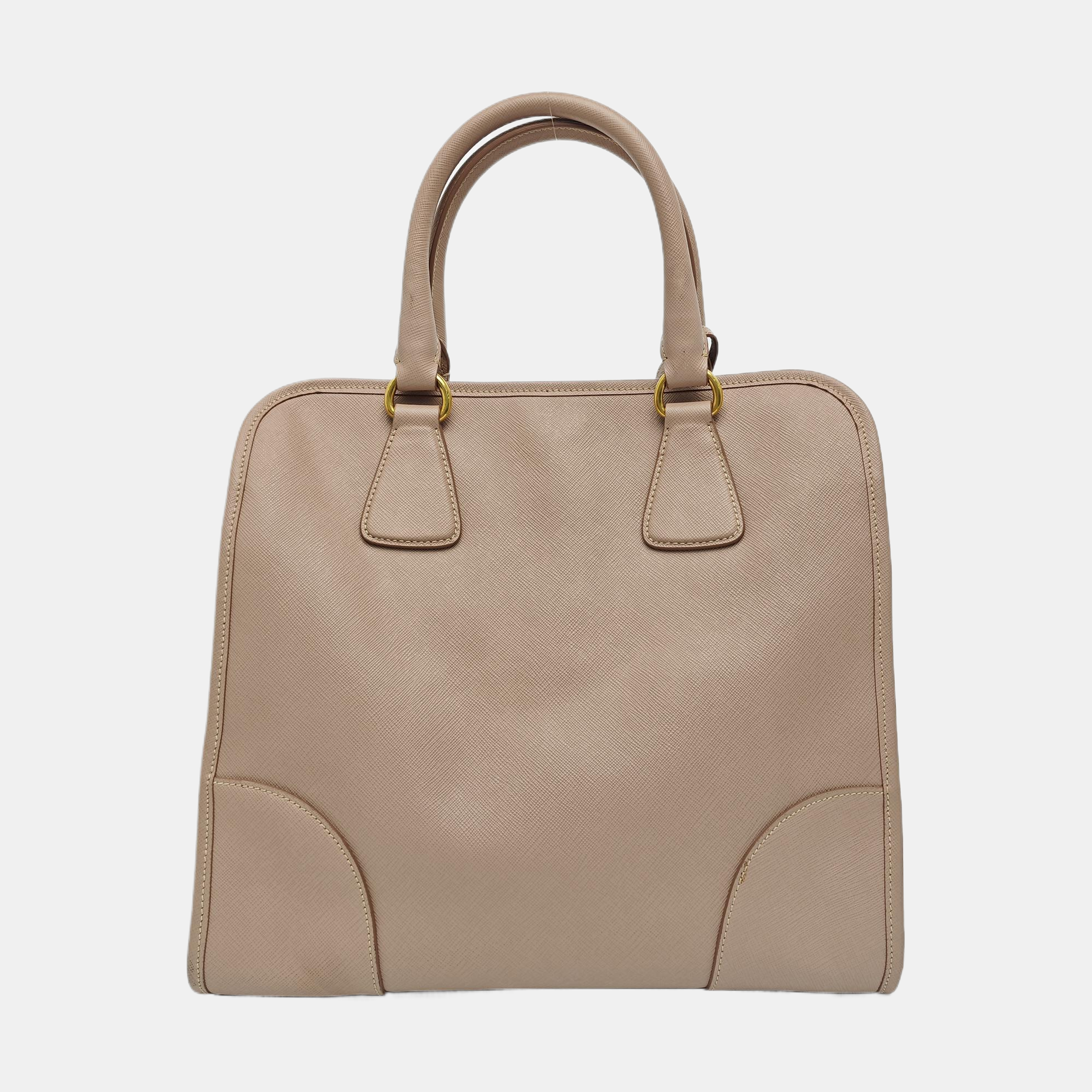 Saffiano Calfskin Tote Bag Pink