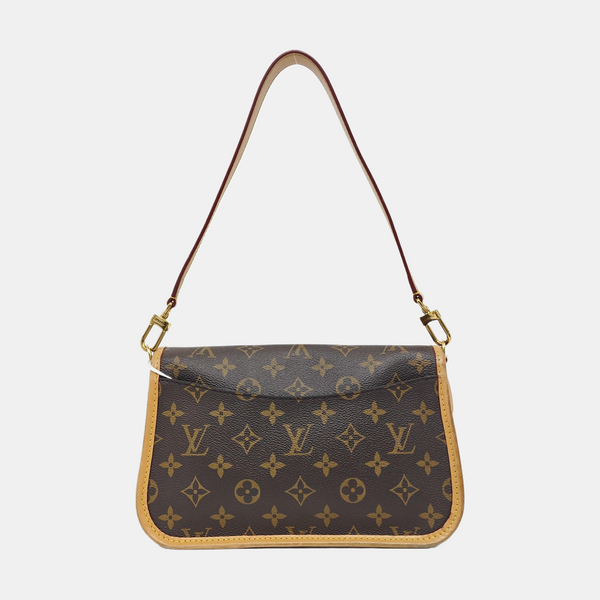 DIANE Monogram Coated Canvas Brown