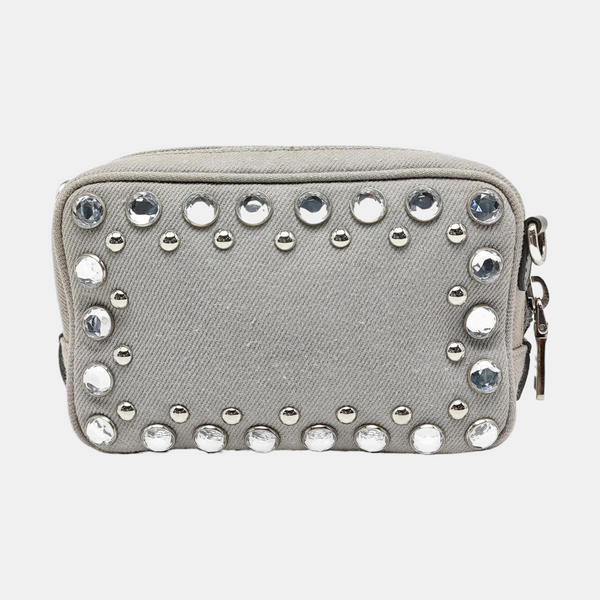Canvas Shoulder Bag Gray