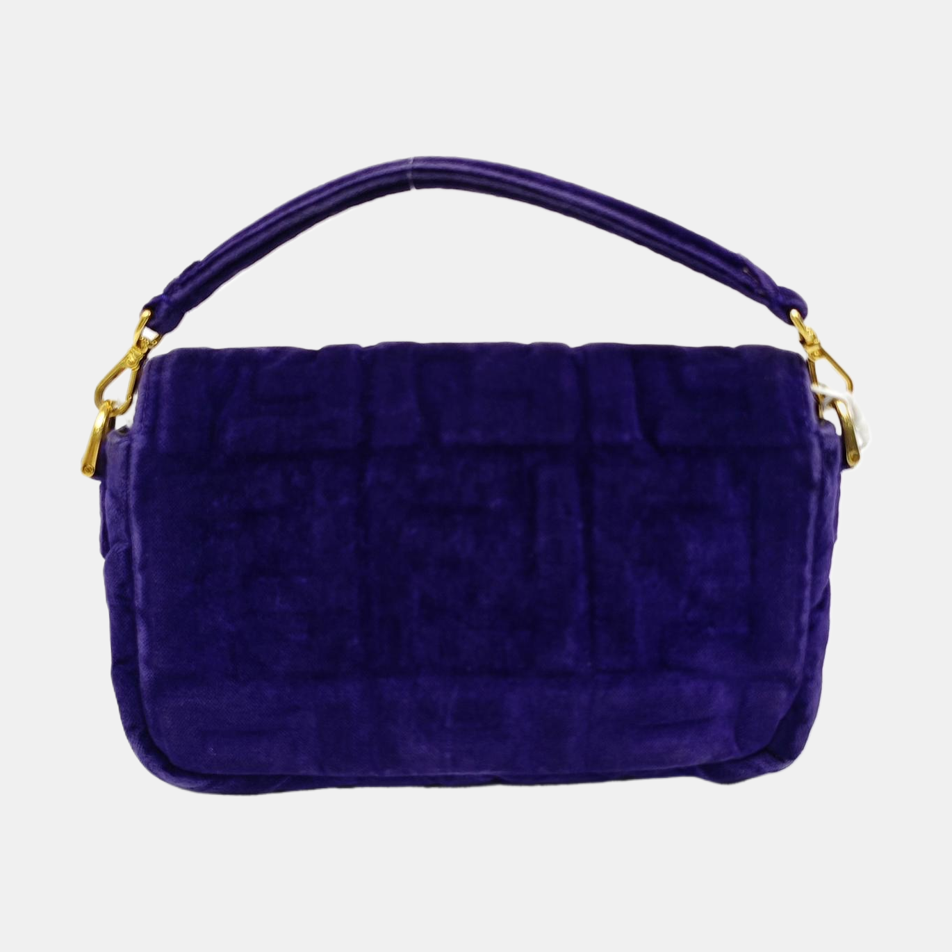 Baguette Mini Velvet Purple