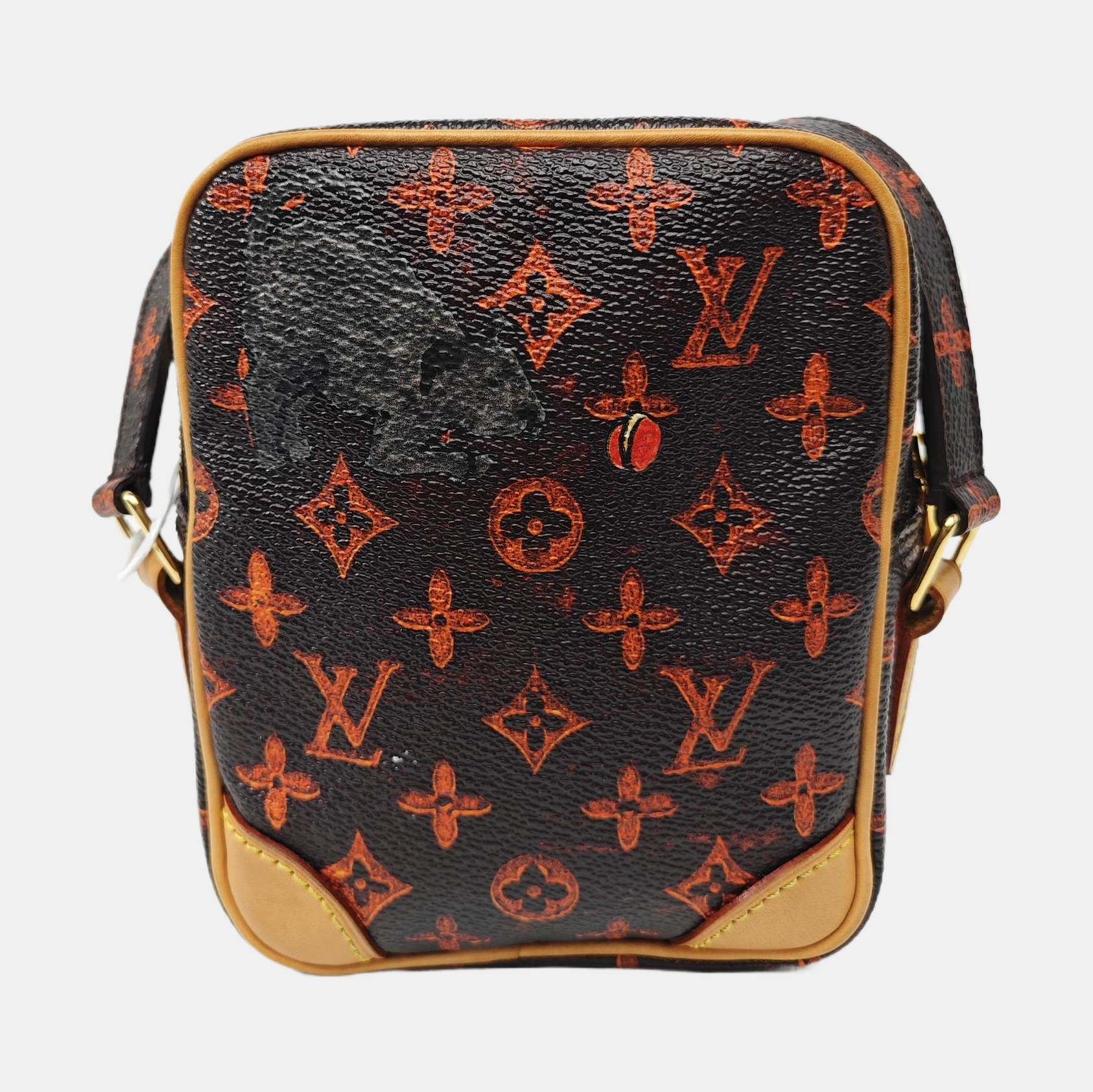 DANUBE Monogram Coated Canvas Brown