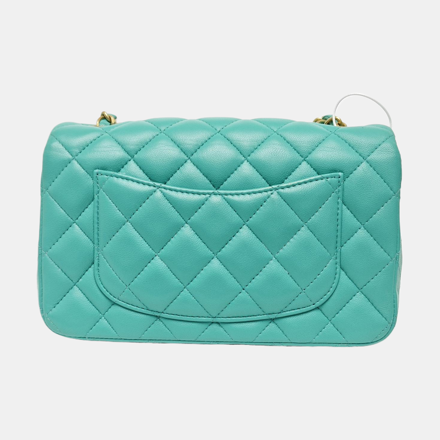 CLASSIC FLAP Mini Quilted Lambskin Green