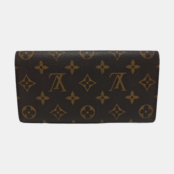EMILIE Monogram Coated Canvas Brown