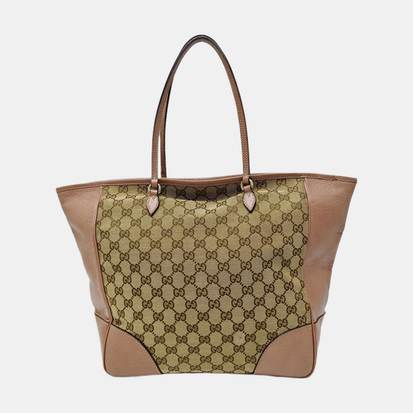 Bree Monogram Canvas Brown