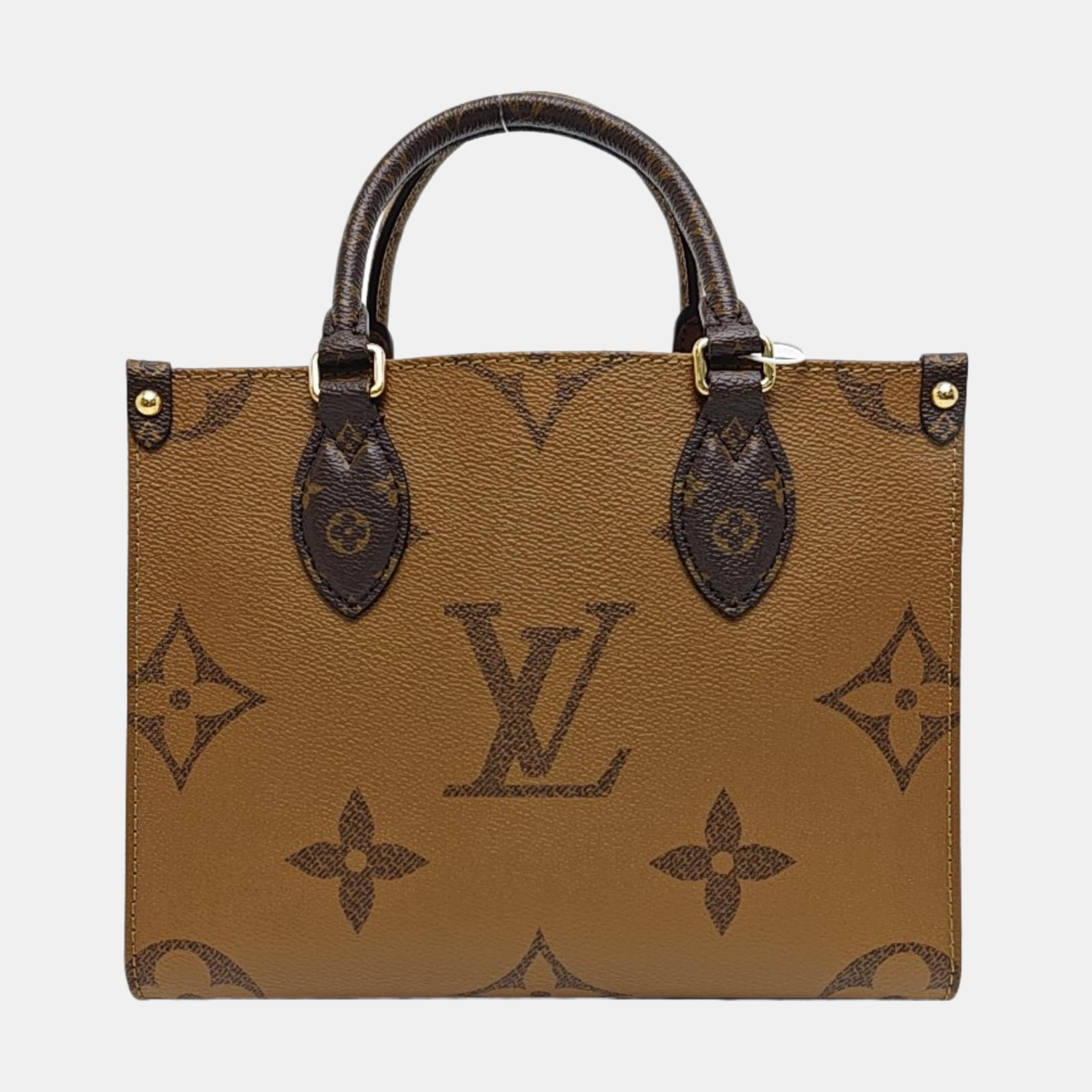 ONTHEGO PM Monogram Coated Canvas Brown