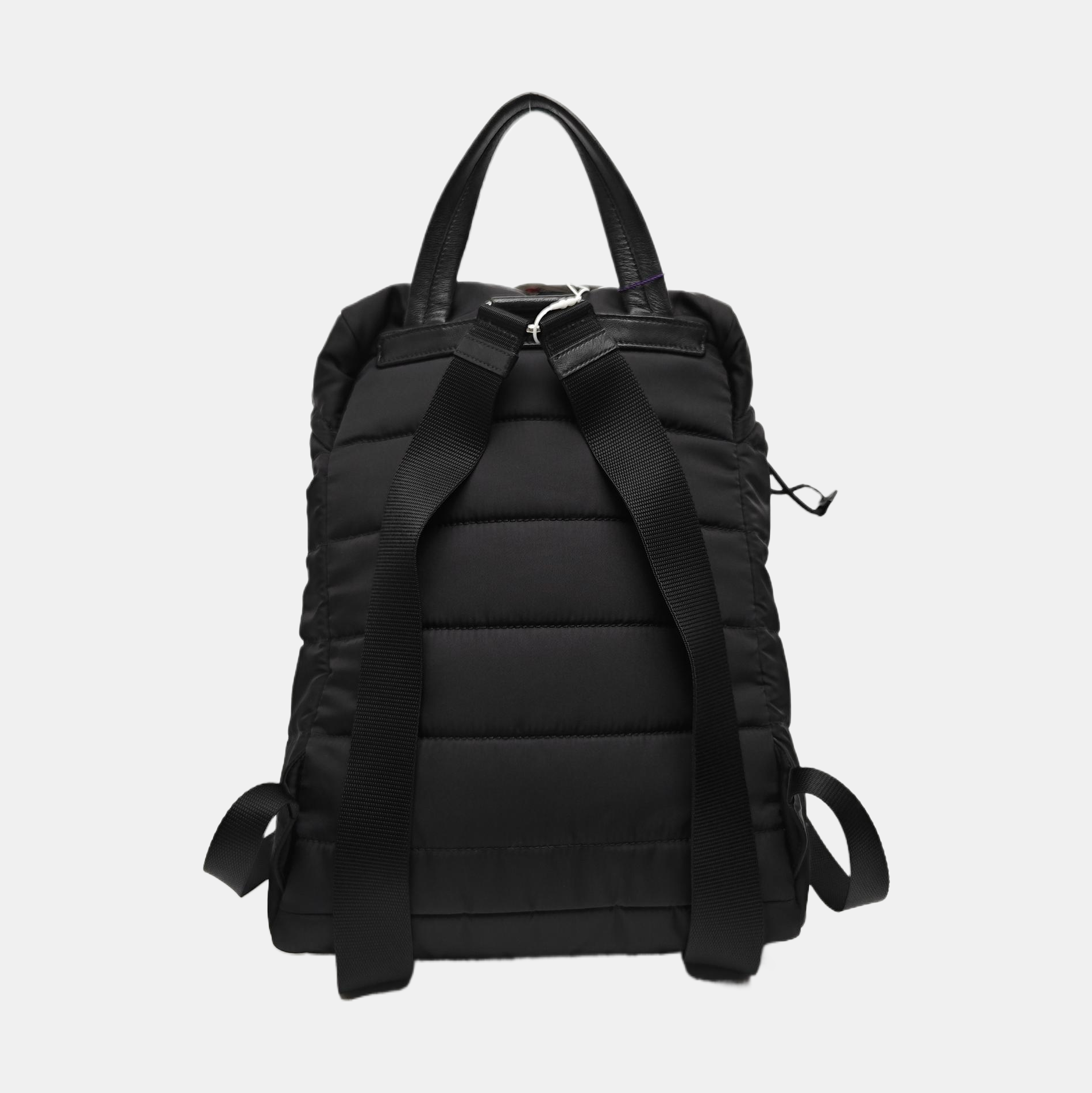 Nylon Backpack Black