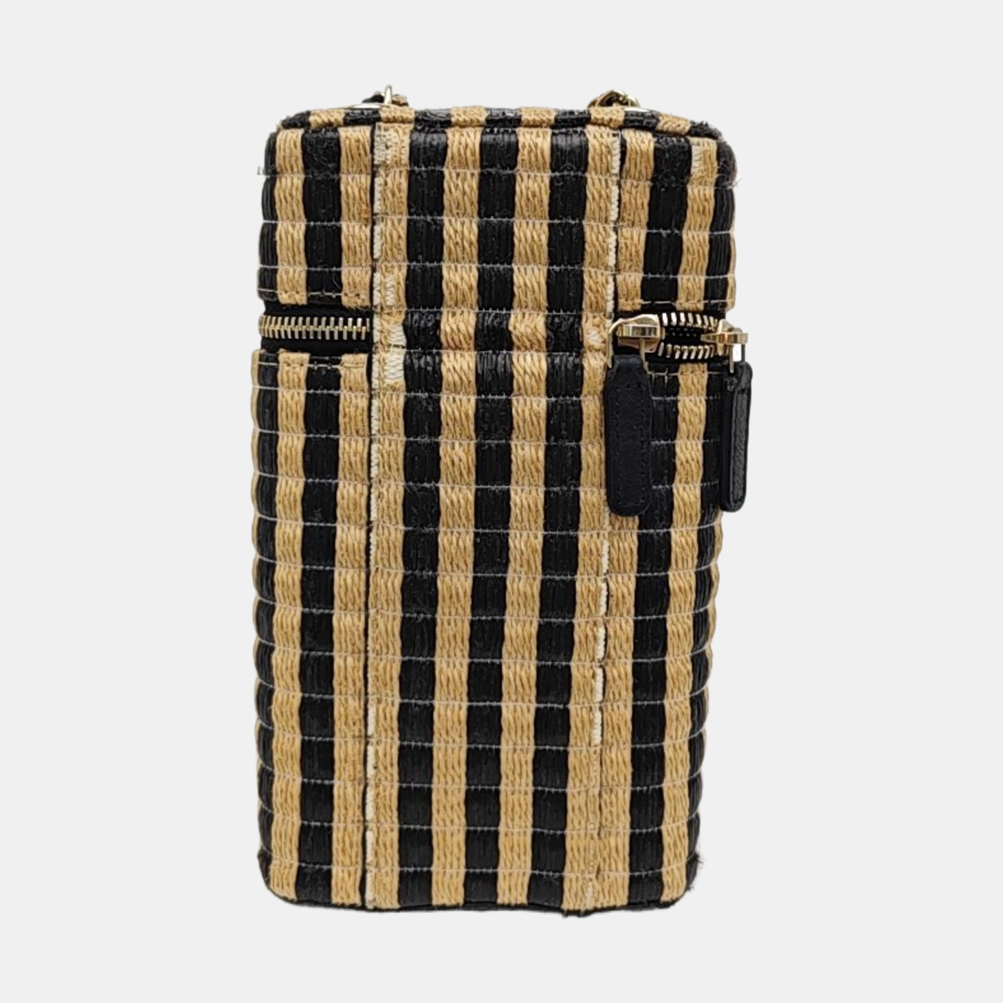 Straw Shoulder Bag Beige