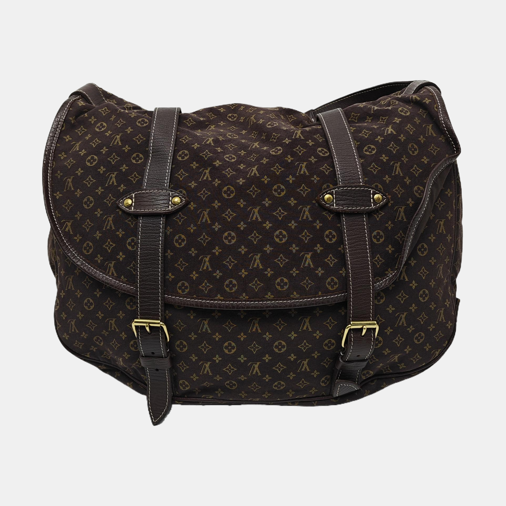 SAUMUR Monogram Canvas Brown