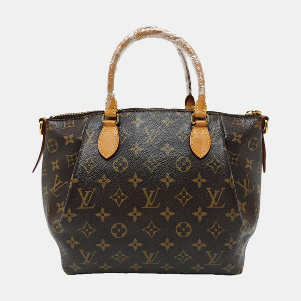 TURENNE PM Monogram Coated Canvas Brown