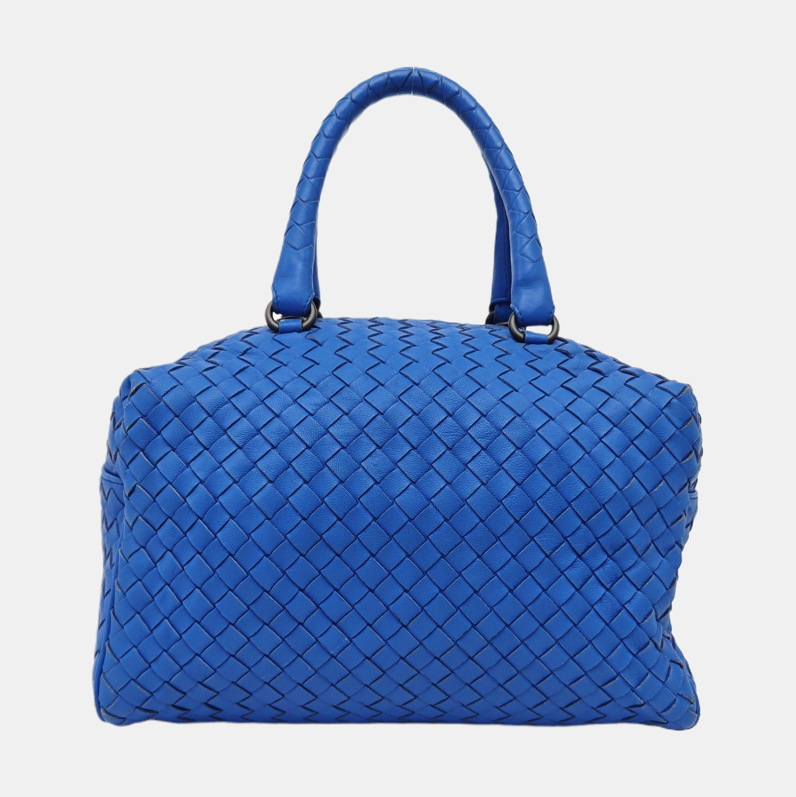 Calfskin Shoulder Bag Blue