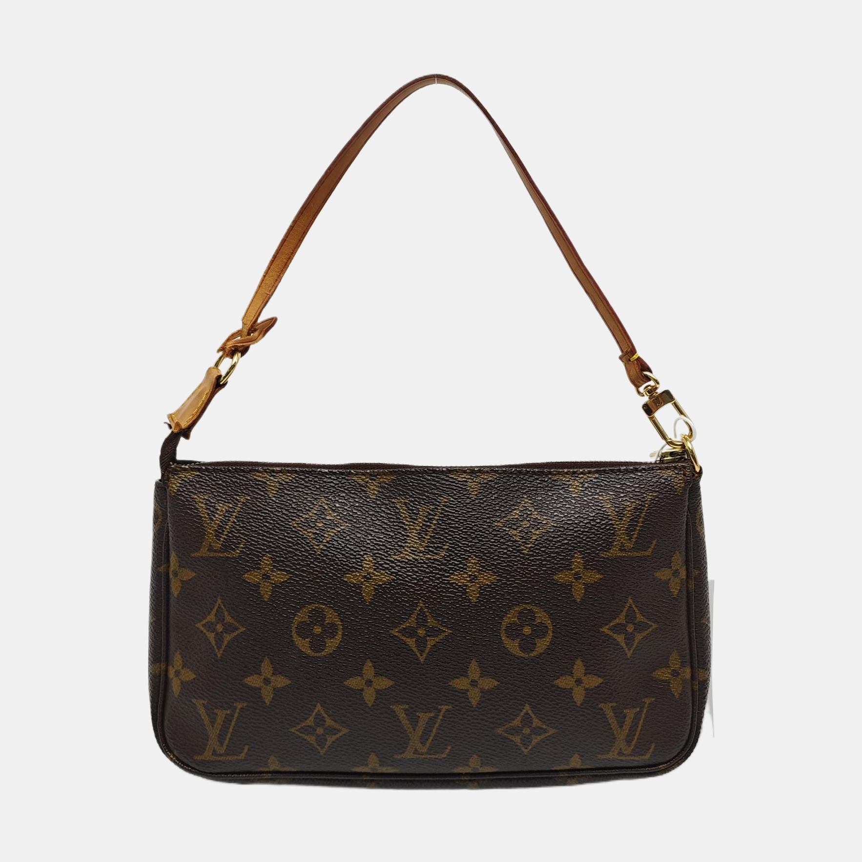 ACCESSOIRES Monogram Coated Canvas Brown