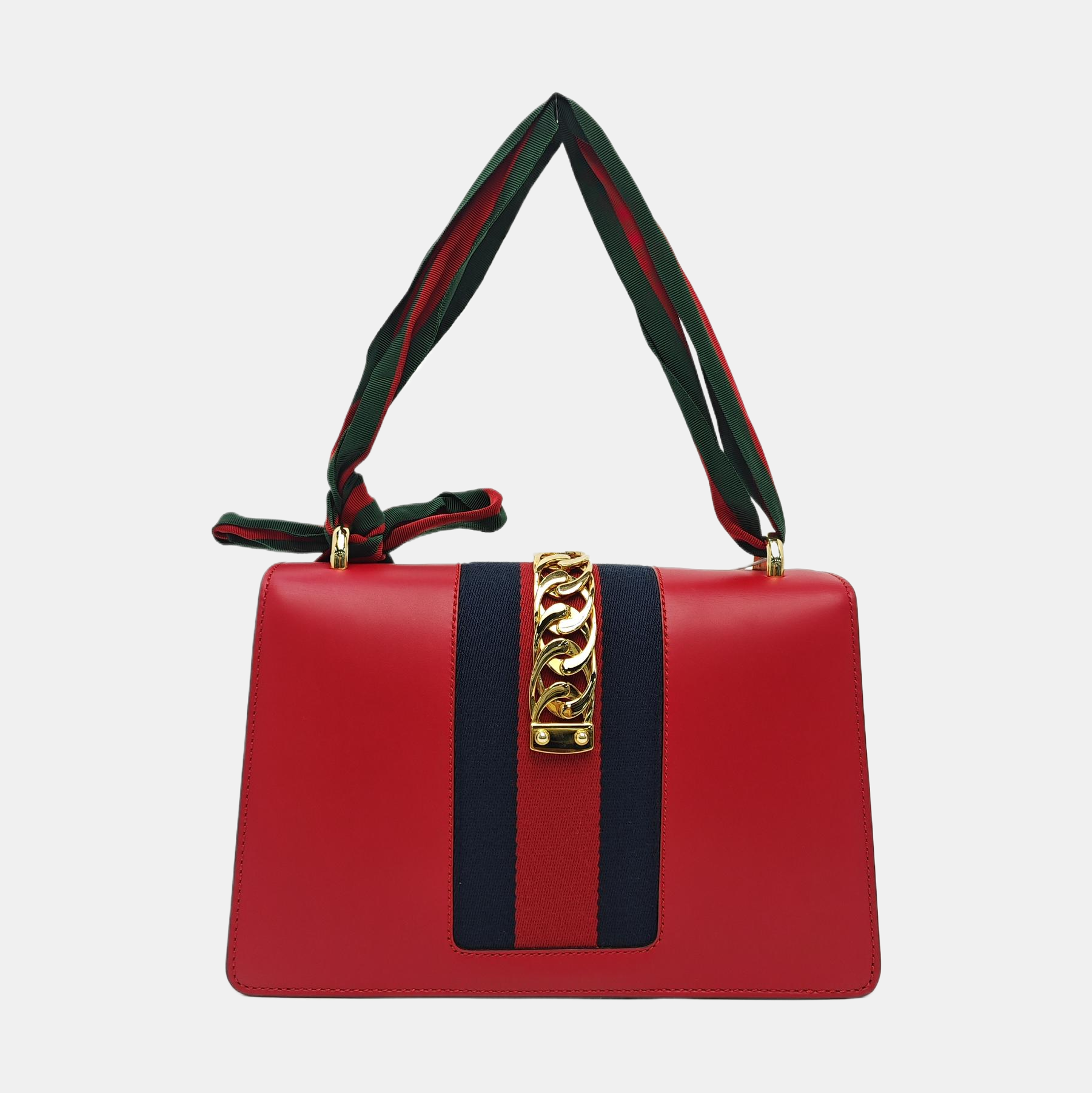 Sylvie Small Calfskin Red