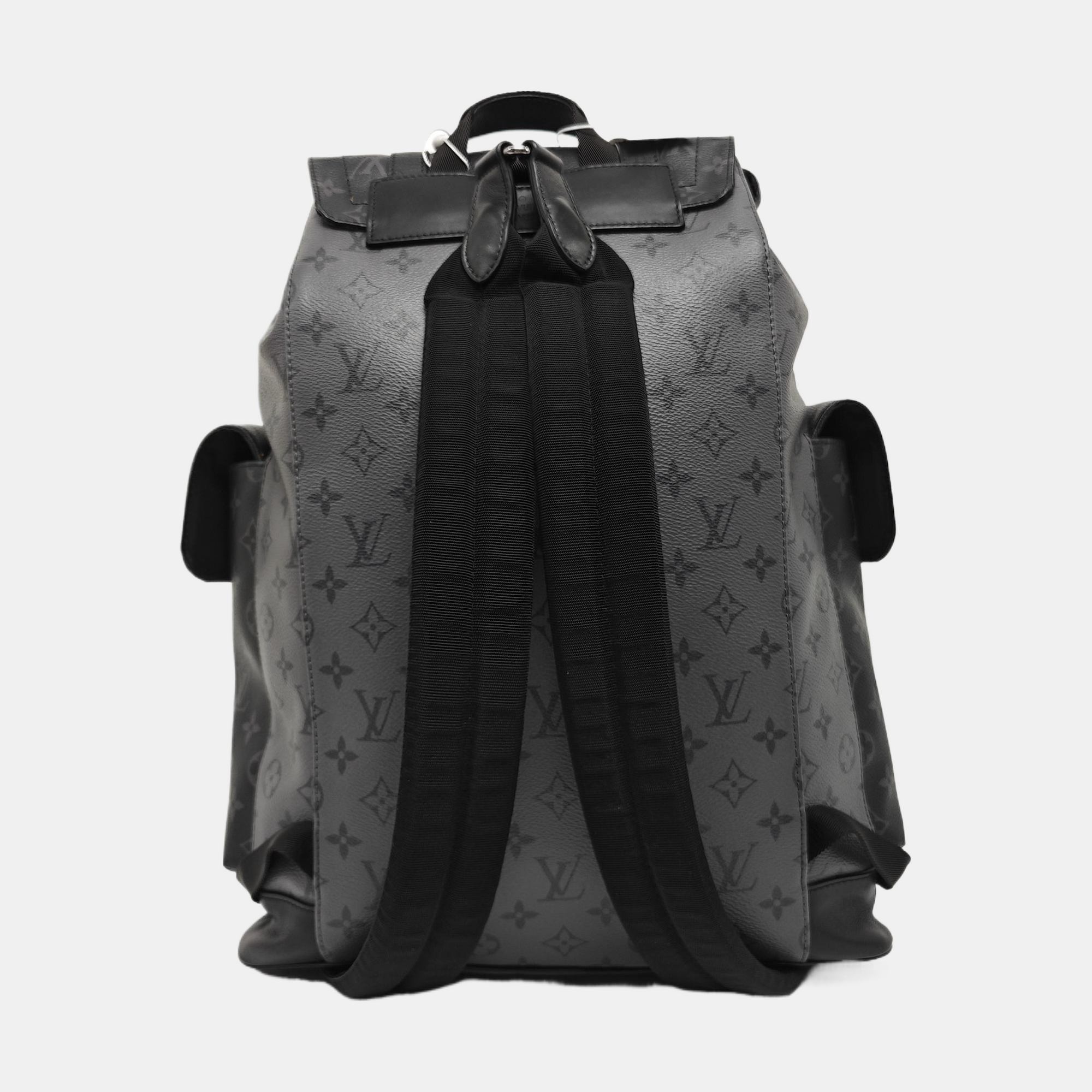 CHRISTOPHER MM Monogram Coated Canvas Gray
