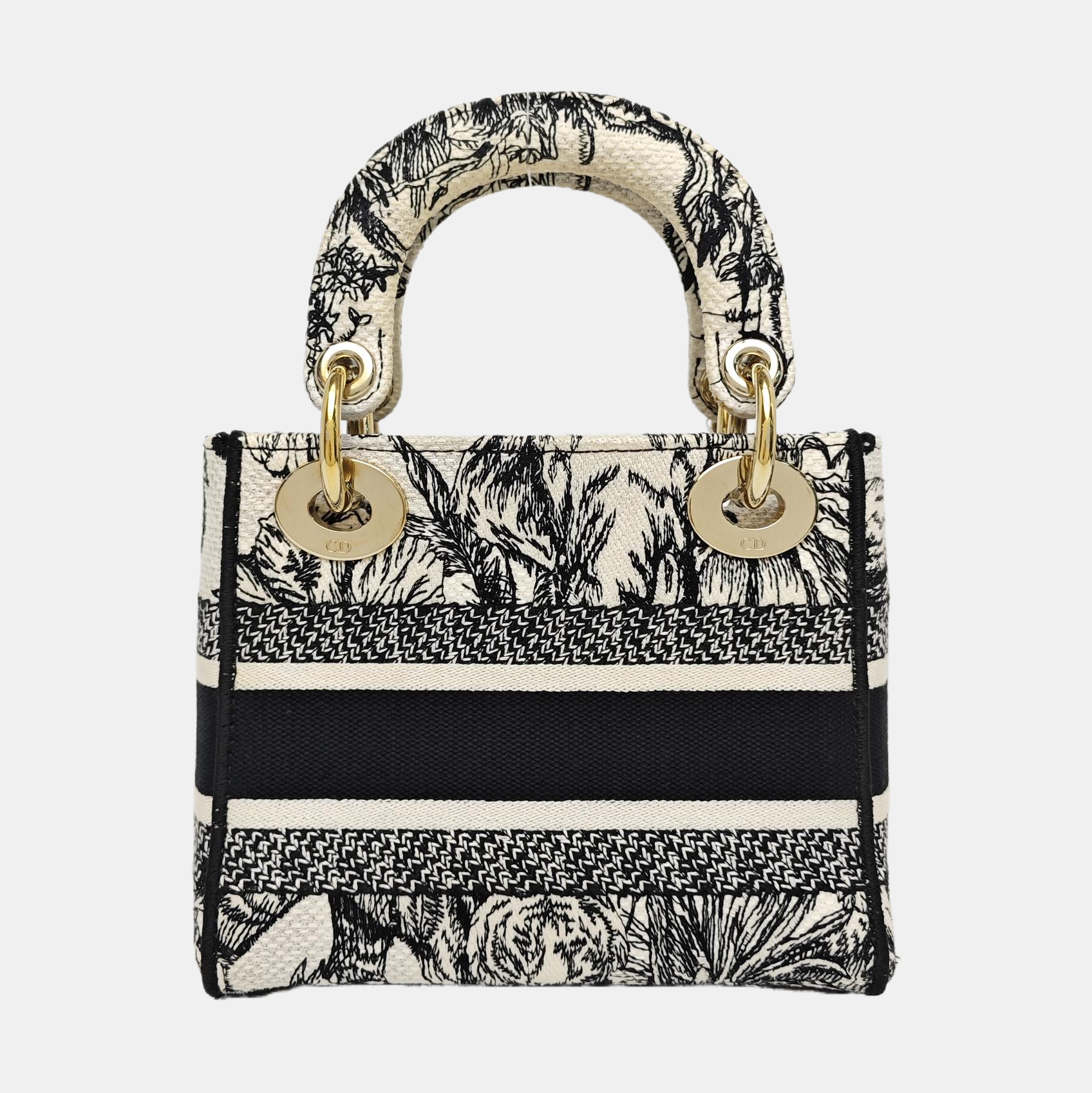 Lady Dior Mini Canvas Multicolor