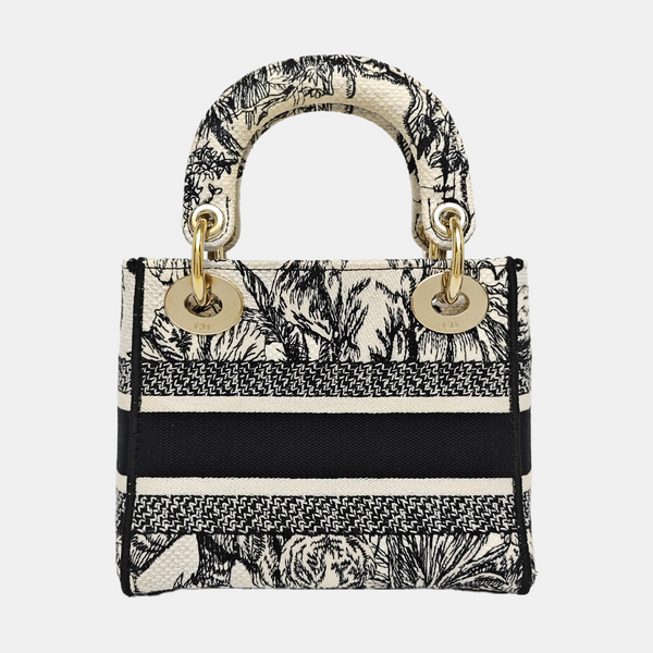 Lady Dior Mini Canvas Multicolor