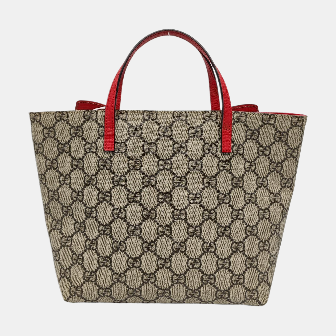 Children’s GG Bucket Monogram Coated Canvas Beige