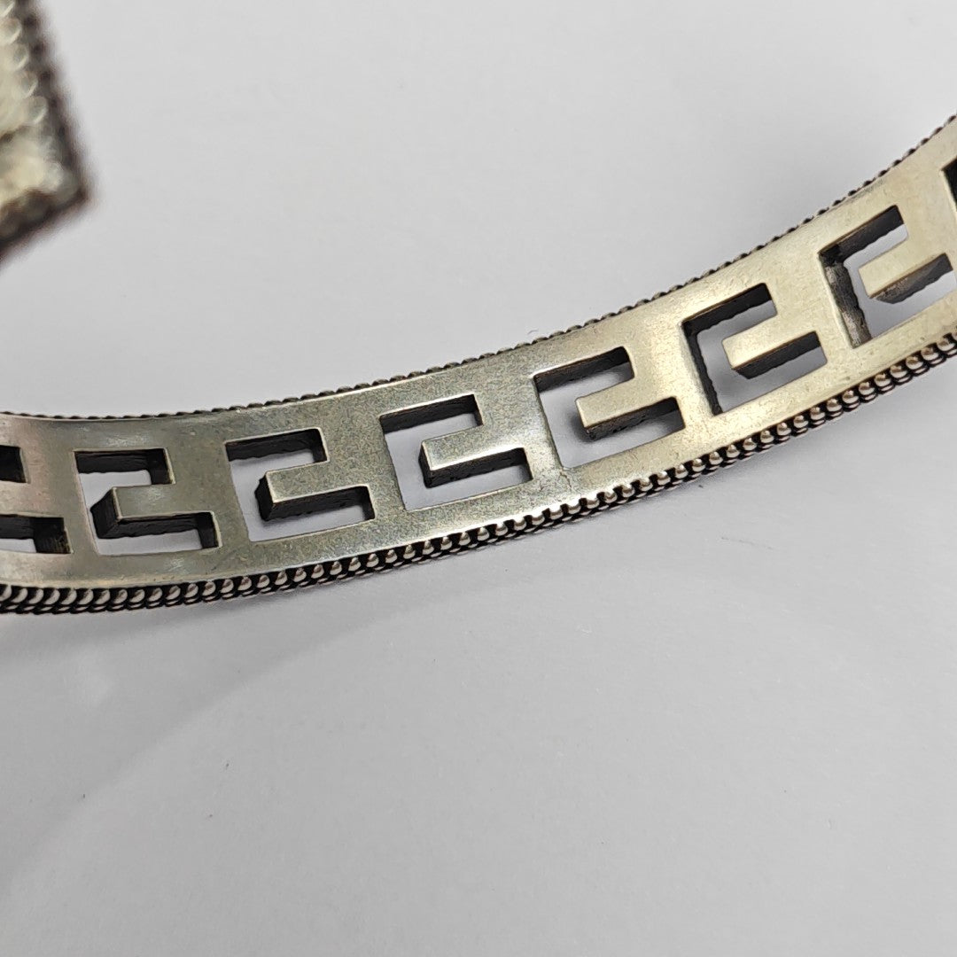 Double G 925 Sterling Silver Bangle