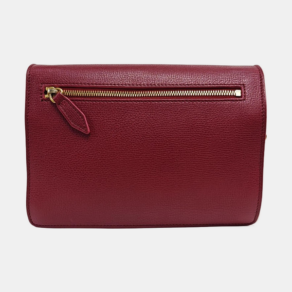 Macken Small Calfskin Red