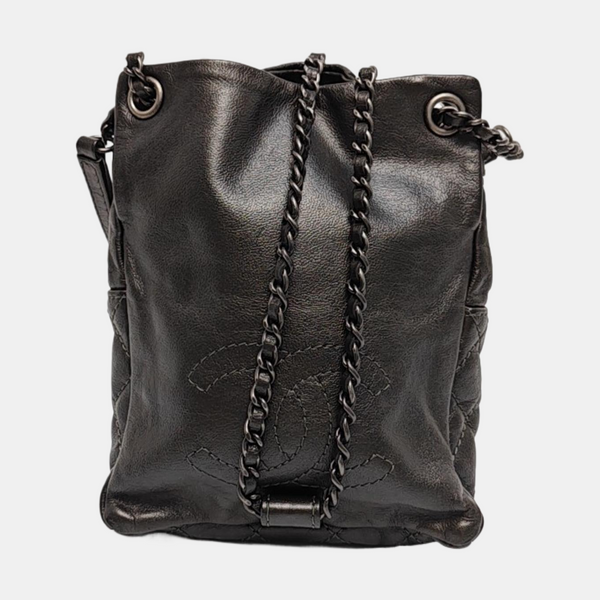 Quilted Calfskin Gray