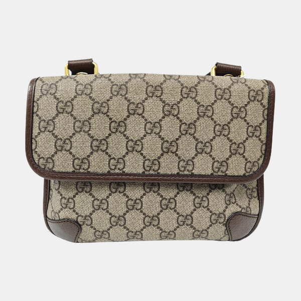Neo Vintage Small Monogram Coated Canvas Beige