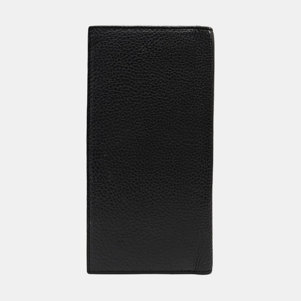 Authenticated pre-owned  Interlocking G Mini Calfskin Black Wallet - Wallet at Looply