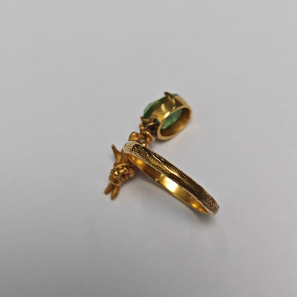 Metal Gold Ring EU 51
