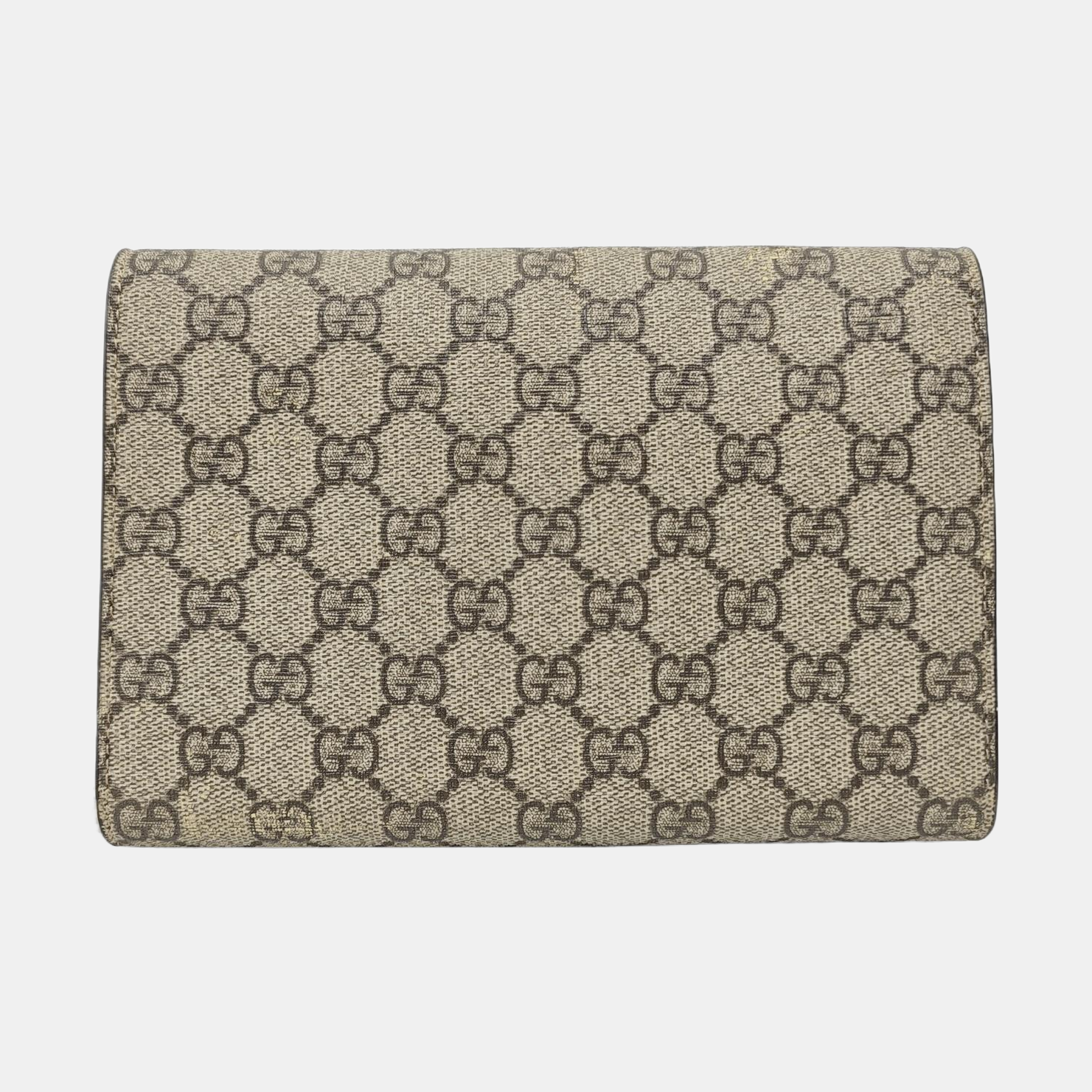 Dionysus Mini Monogram Coated Canvas Beige