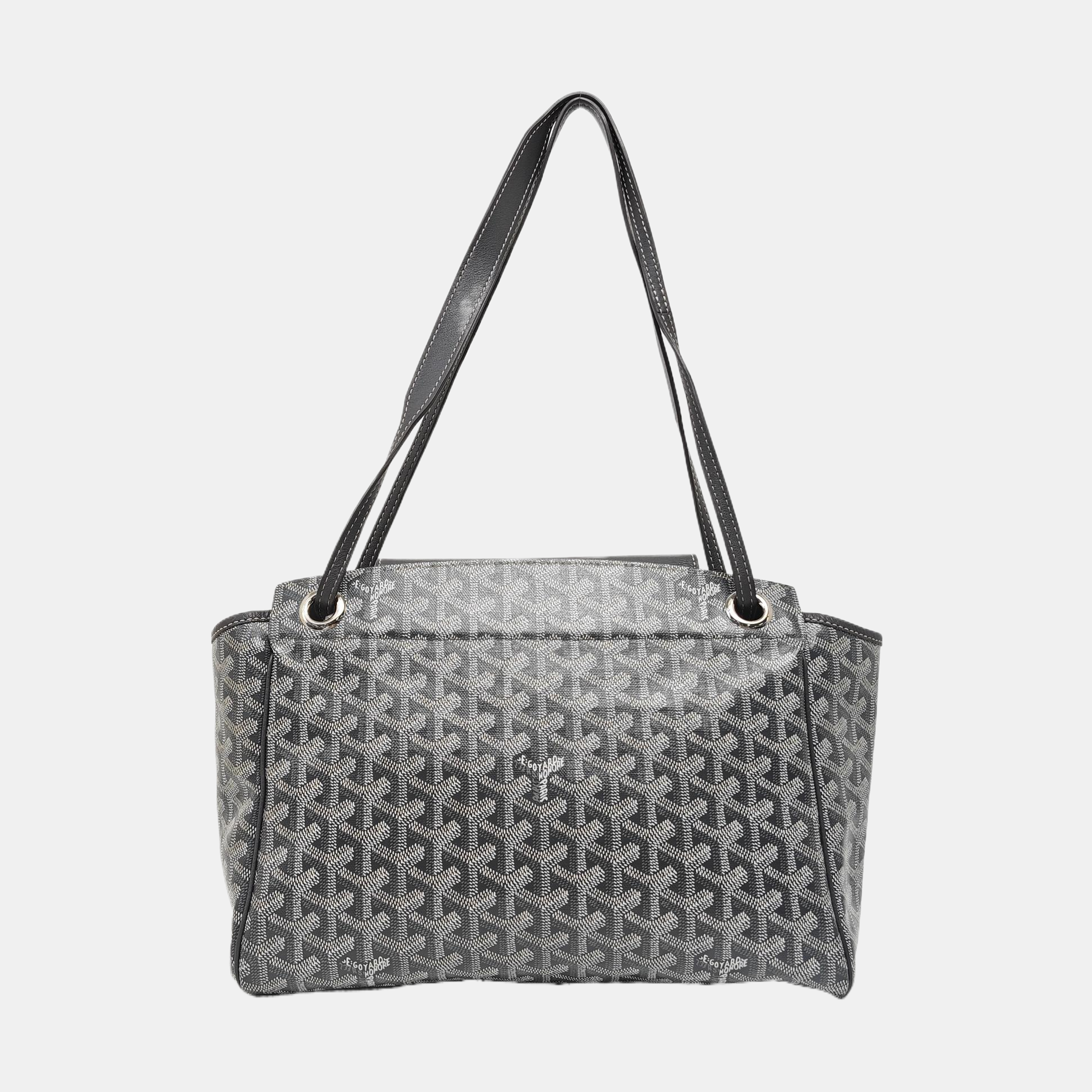 Rouette PM Coated Canvas Gray