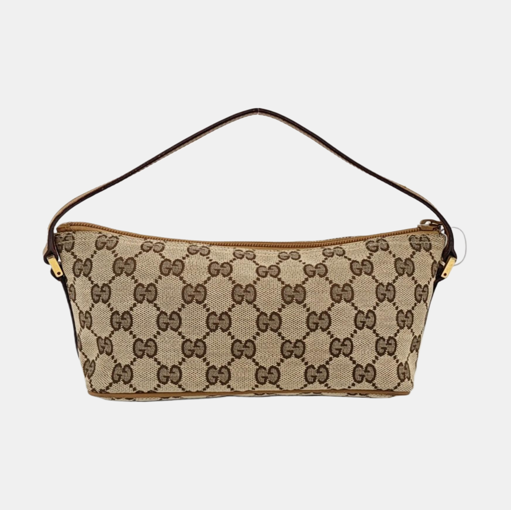 Monogram Canvas Top Handle Bag Beige