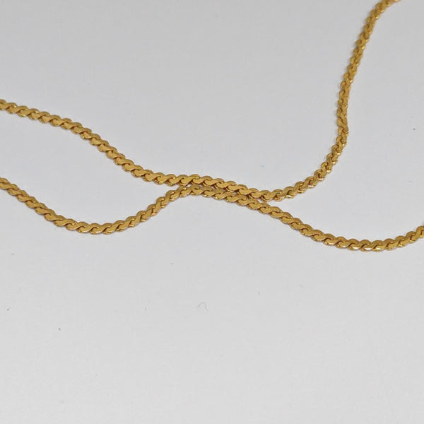 Metal Gold Necklace