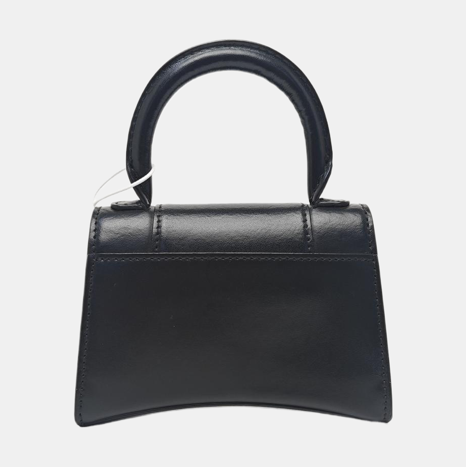 Hourglass Mini Calfskin Black