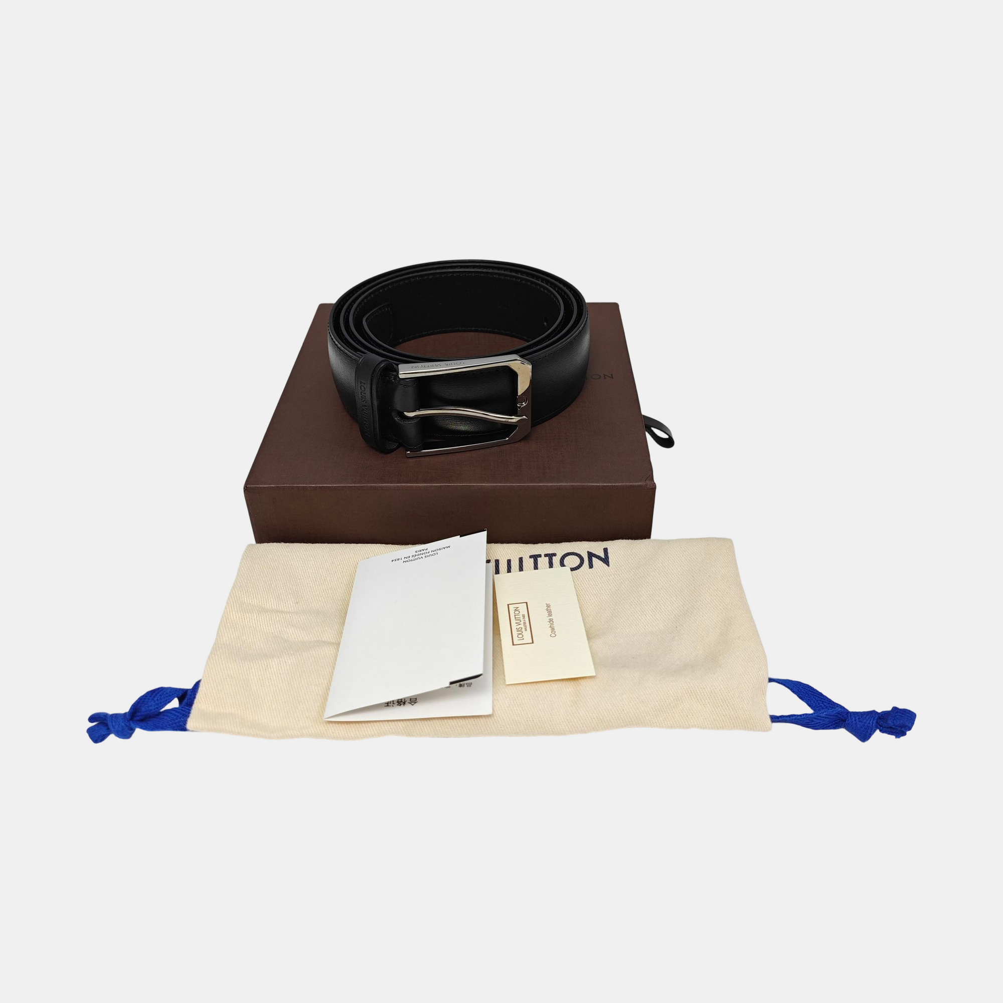 Leather Belt Black