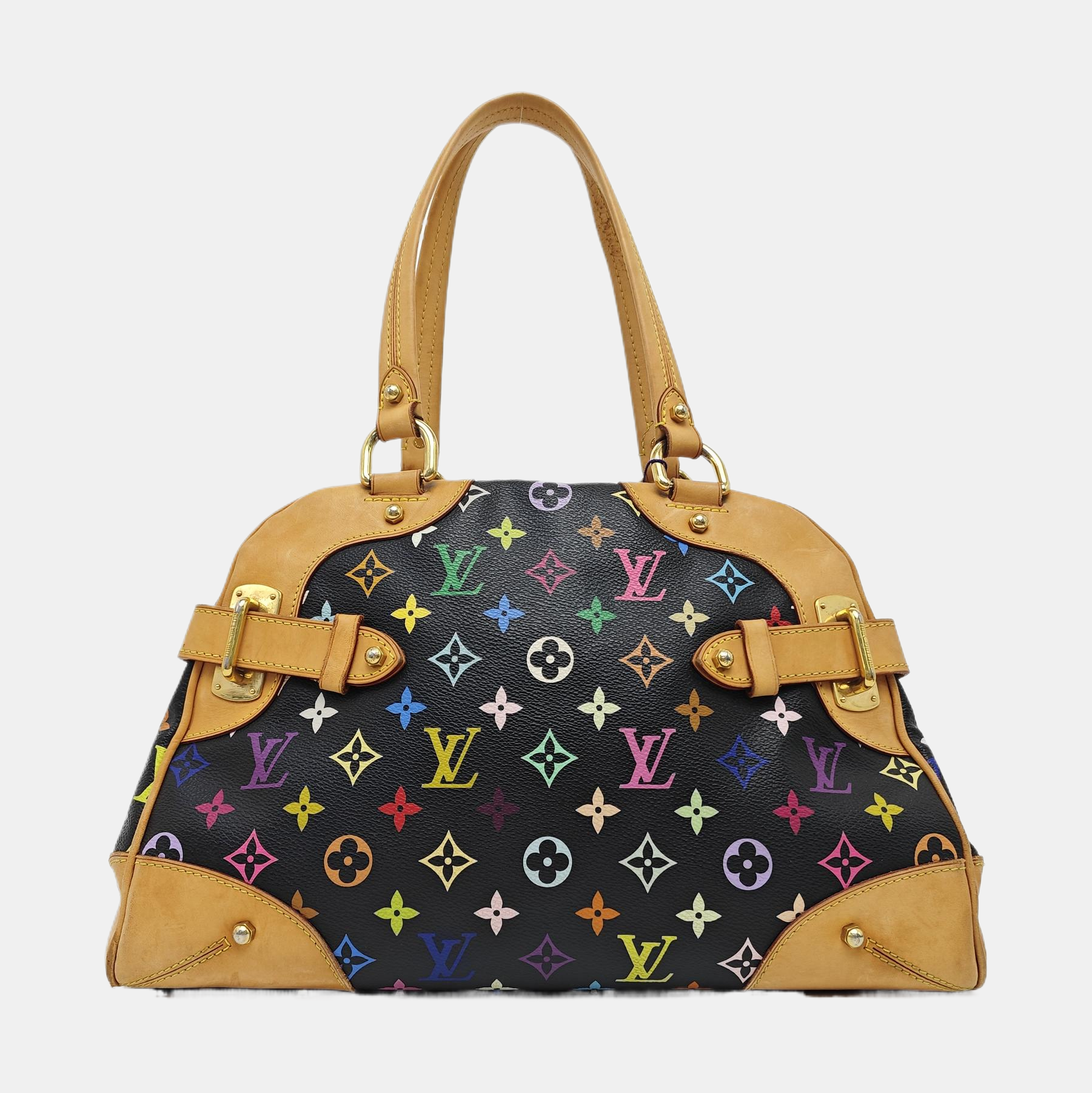 LV × TM CLAUDIA Monogram Coated Canvas Black
