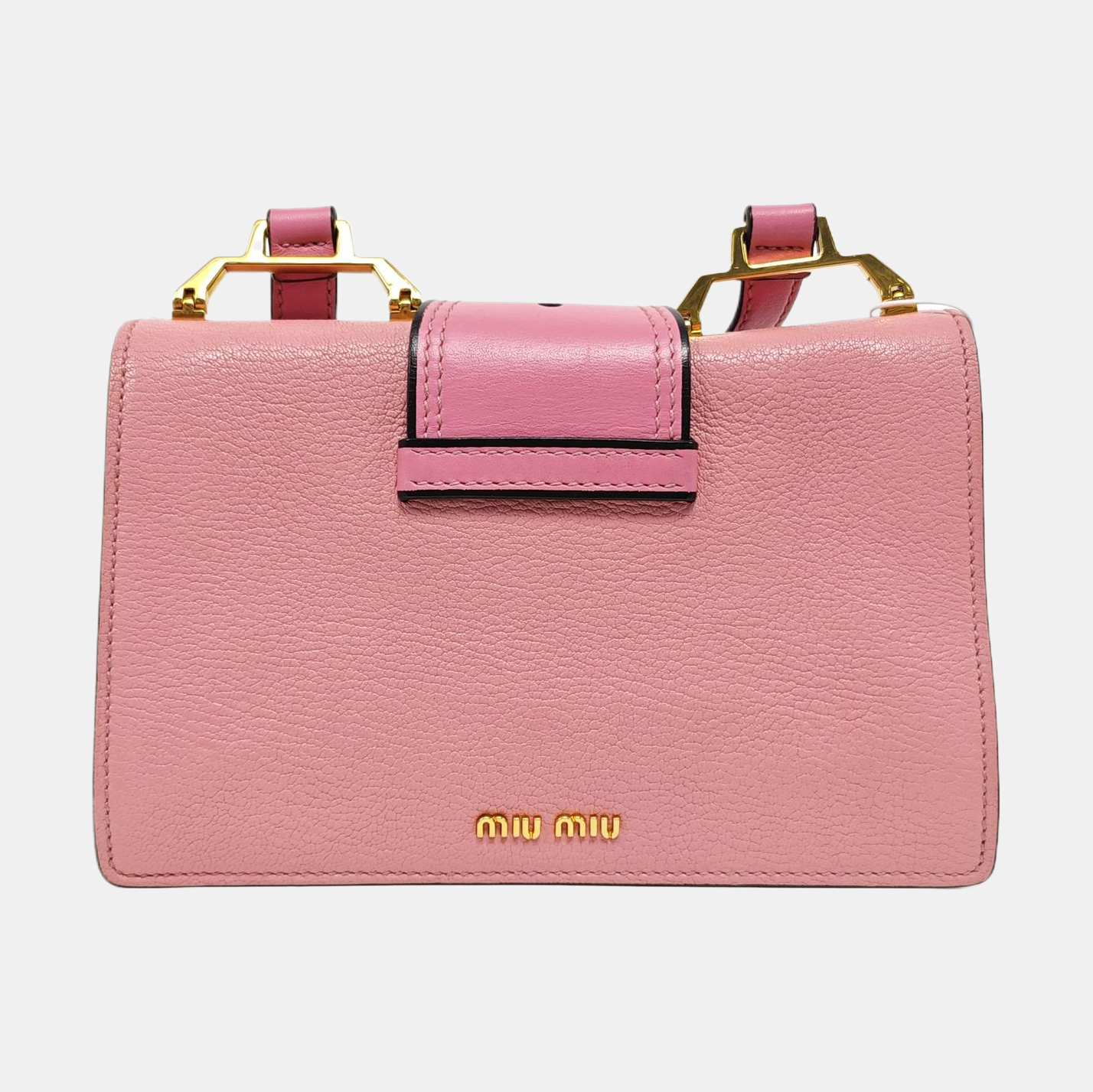 Miu Lady Calfskin Pink