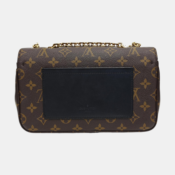 MARCEAU Monogram Coated Canvas Brown