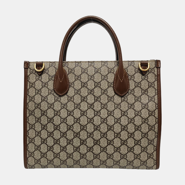 Retro Small Monogram Coated Canvas Brown