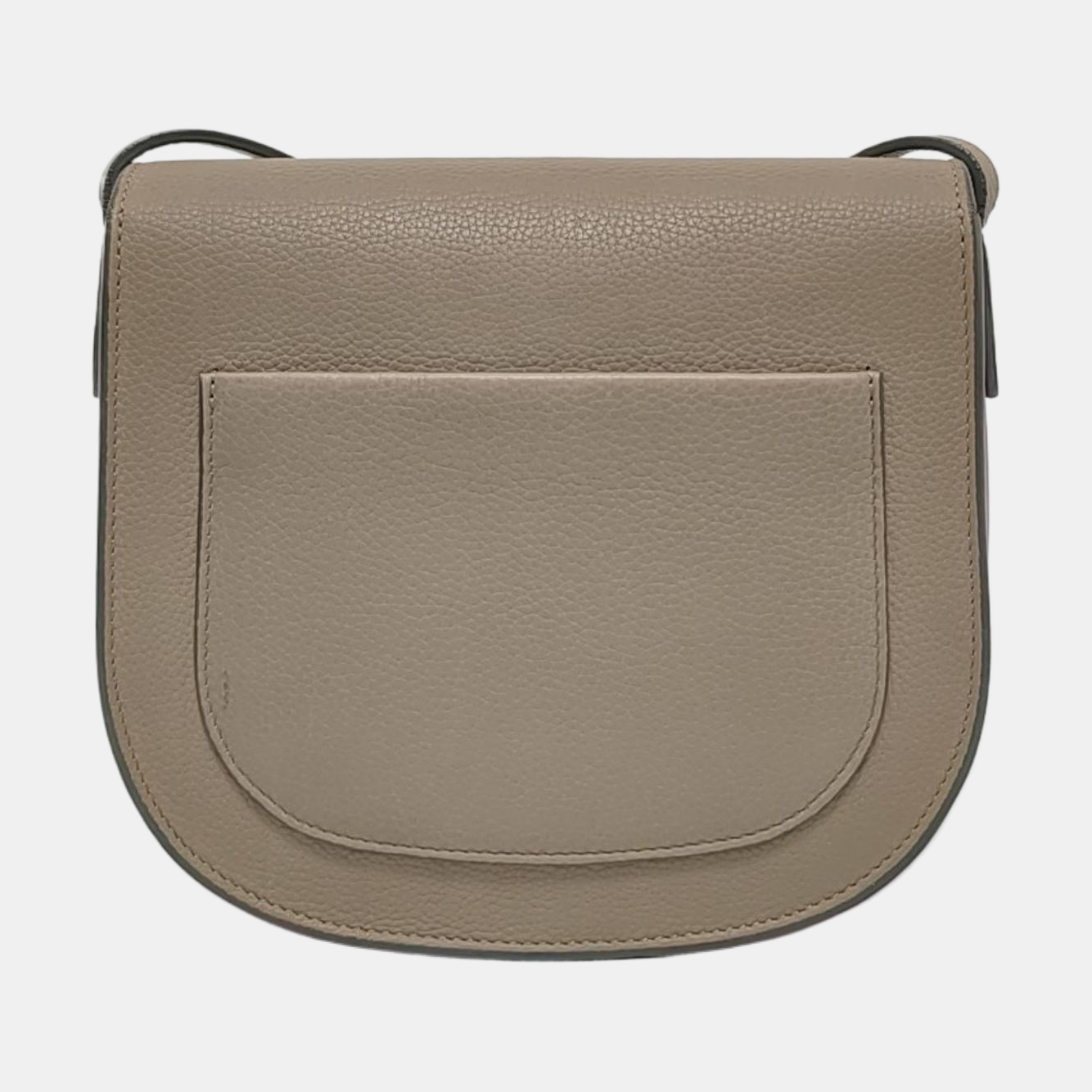 TROTTEUR Small Calfskin Gray