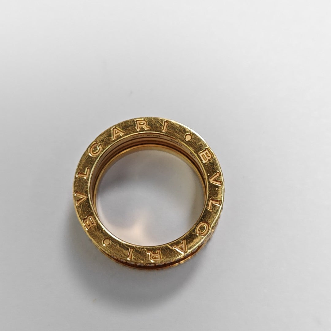 B.ZERO1 18k Gold Ring EU 52